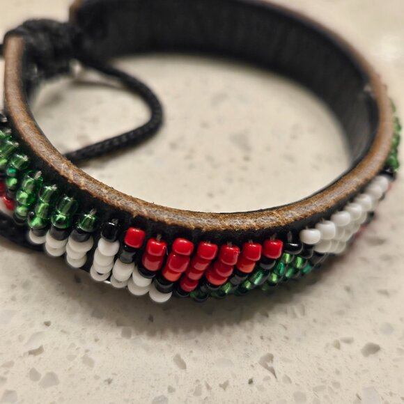 Leather Kenyan Bracelet - Picture 10 of 10